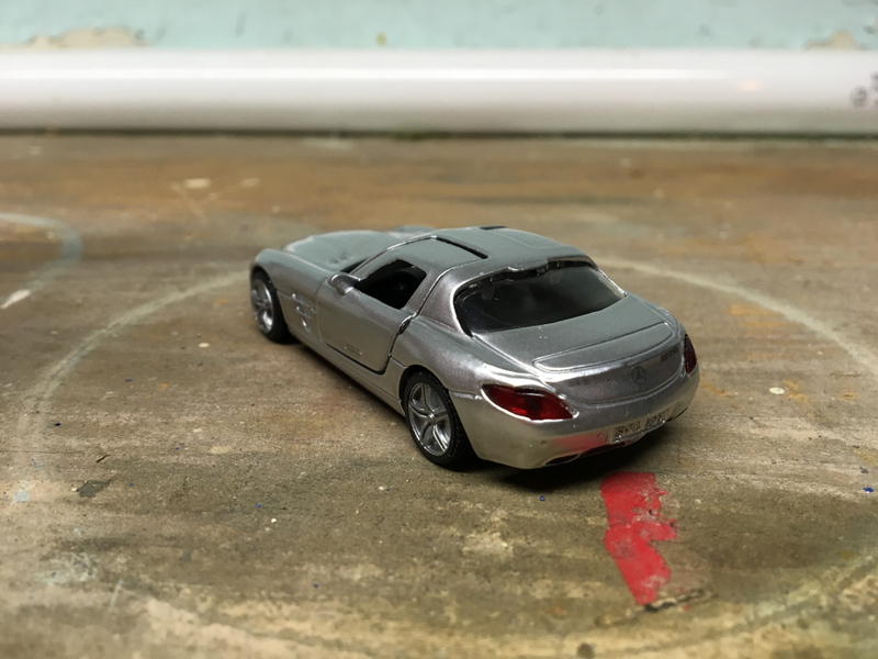 Illustration for article titled DLM Week- Teutonic Tuesday: Siku Merc SLS AMG